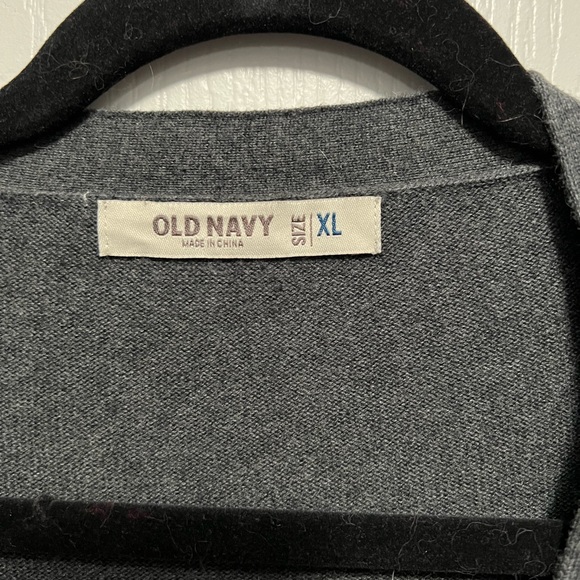 Grey button down cardigan - Picture 2 of 2